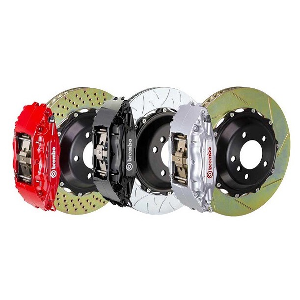 【BREMBO】後 F50 對向四活塞卡鉗 搭配 380x32 浮動式雙片煞車盤-總代理 豐年俐公司貨 – CS車宮