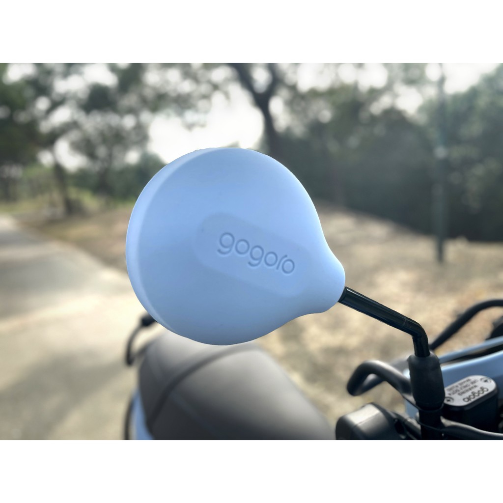 Gogoro VIVA&amp;最新款VIVA MIX也適用～後照鏡造型保護套(粉紅) ㊣原廠正貨㊣