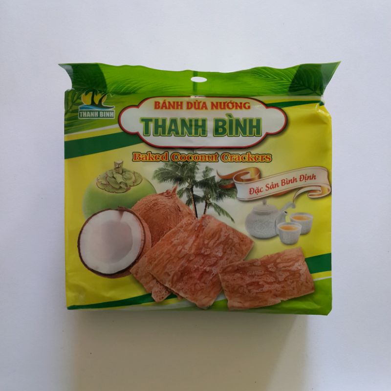 THANH BINH BAKED COCONUT CRACKERS 烤椰子餅乾 180g 越南 餅乾 椰子脆餅