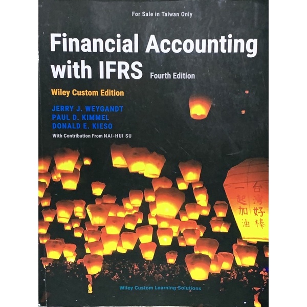 Financial Accounting with IFRS Wiley CustomEdition 4/e