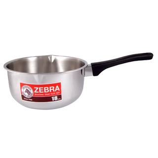 【大正餐具批發】ZEBRA 斑馬 304不銹鋼雪平鍋 湯鍋 泡麵鍋 單把湯鍋