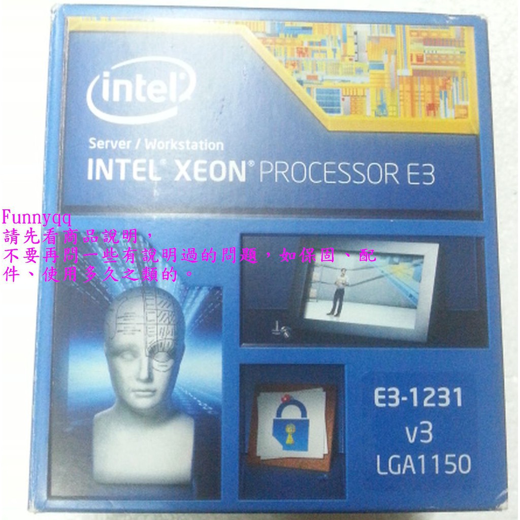 E3 1231 V3 (1150 腳位 CPU)
