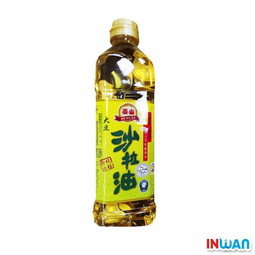 【 印灣 INWAN 】泰國 MINYAK SAYUR 600ML 黃豆油 料理油 食用油 (非基因改造)