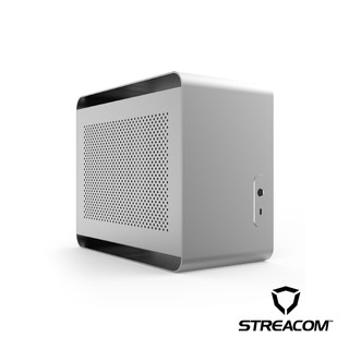 【荷蘭STREACOM】DA2 ITX 個人化創作電腦機殼-消光銀(公司貨2年保固) 樂維科技原廠公司貨