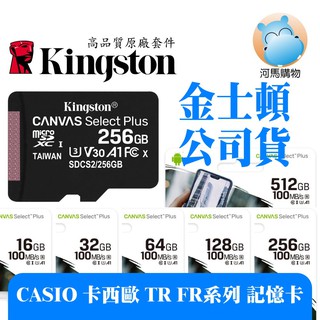 現貨 CASIO卡西歐 256G 專用記憶卡 TR FR 記憶卡 TR-80 FR-100L 256GB