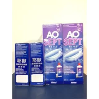 AO SEPT 耶歐雙氧隱形眼鏡保養液 (360 ml * 2 瓶 + 90 ml* 2 瓶)