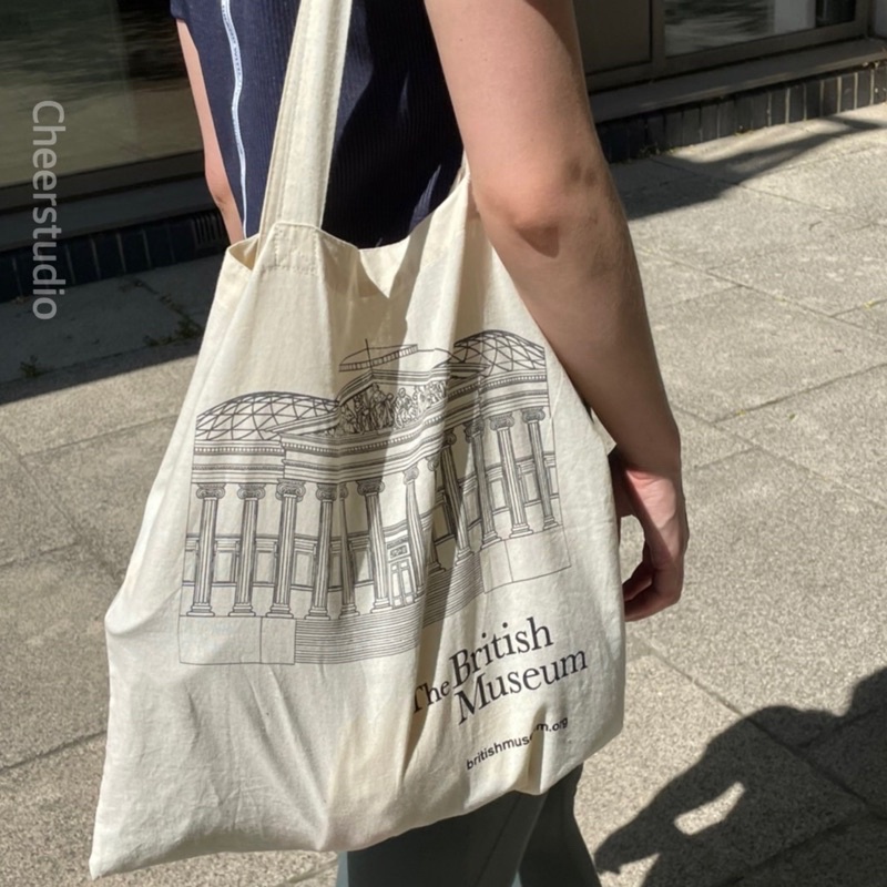 Cheers! - The British Museum 英國大英博物館 - Tote Bag 帆布袋 - 倫敦官網帶回
