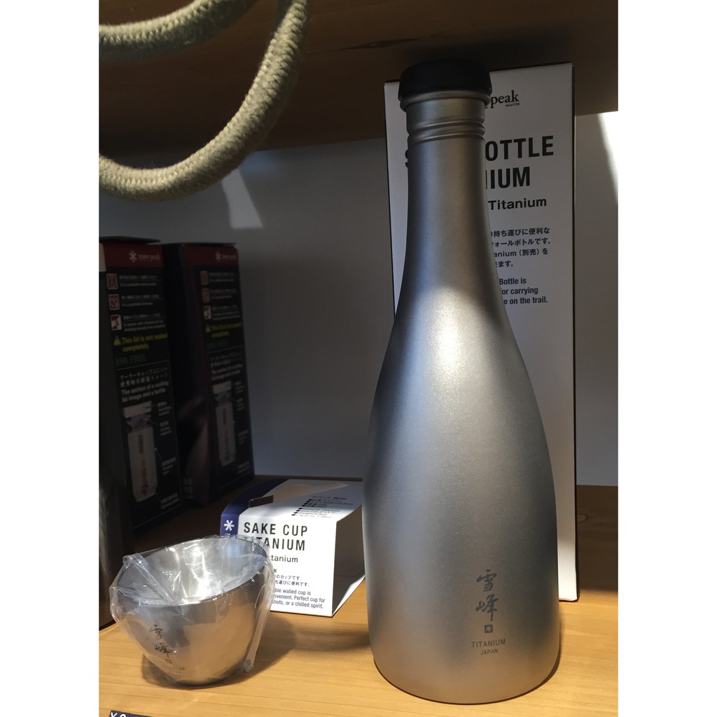 7月日本連線代購snow Peak 雪峰tw 540 單層鈦金屬清酒瓶酒壺露營好物另有酒杯 蝦皮購物