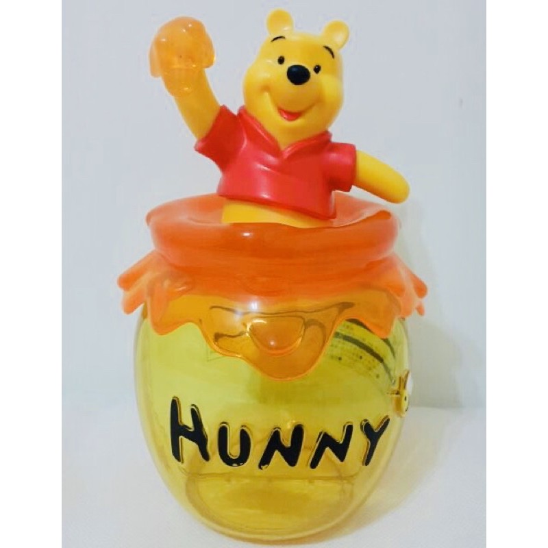 降價 日本購回 日本迪士尼 東京迪士尼 小熊維尼 Winnie糖果罐 存錢筒 收納罐 儲物 擺飾