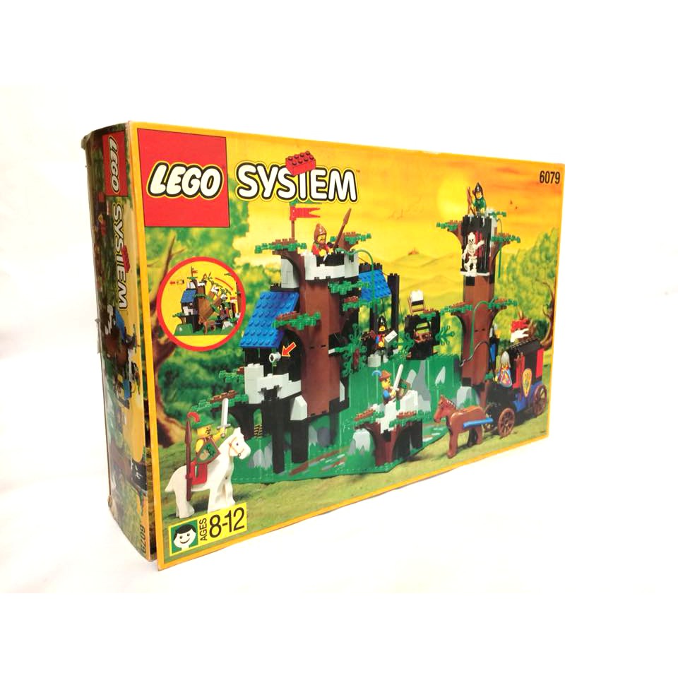 樂高人偶王  LEGO 絕版懷舊#6079鹿族城堡盒組