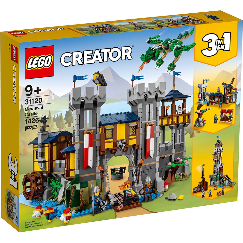 LEGO樂高 31120 中世紀古堡 _Creator 3合1創意