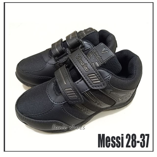Vinales MESSI 東京兒童校鞋 28-33 小學生黑色校鞋