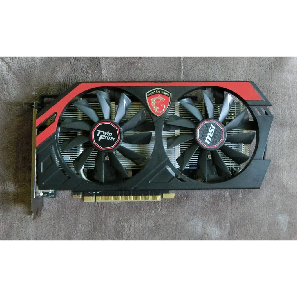 微星N750 GAMING 1GD5/OC GTX750顯示卡(故障)