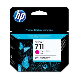 HP 711 原廠洋紅色墨水匣 CZ135A 適用 HP DesignJet T120/T520