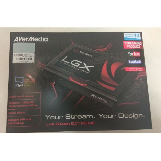 AverMedia 圓剛 直播擷取盒 GC550 二手