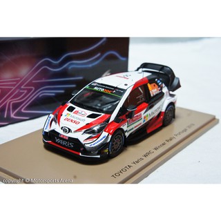 【稀有現貨】世界冠軍 1:43 Spark Toyota Yaris WRC Rally 2019 Ott Tanak