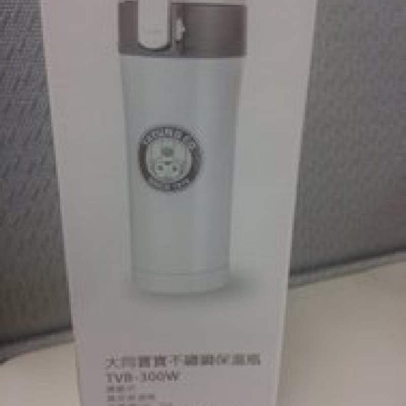 新大同寶寶公仔不鏽鋼保溫瓶 彈蓋式真空保溫瓶 保溫杯【TVB-300W】