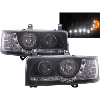 卡嗶車燈 適用 VW 福斯 TRANSPORTER 邁特威 T4 90-03 魚眼 LED R8款 V1 大燈