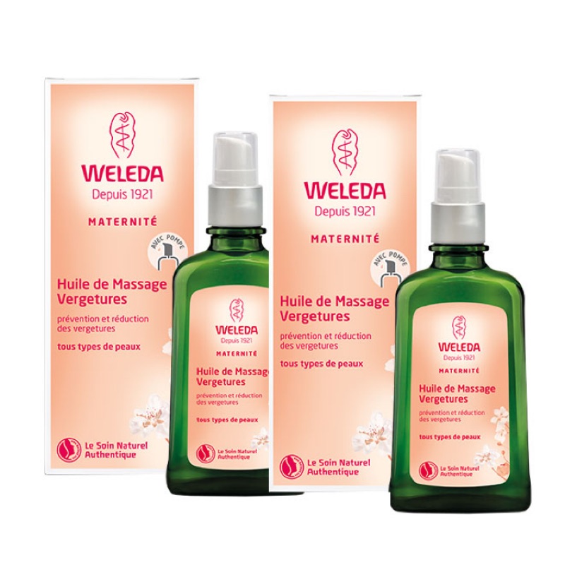 Weleda 薇蕾德孕媽咪美腹按摩甜杏仁油 100ML