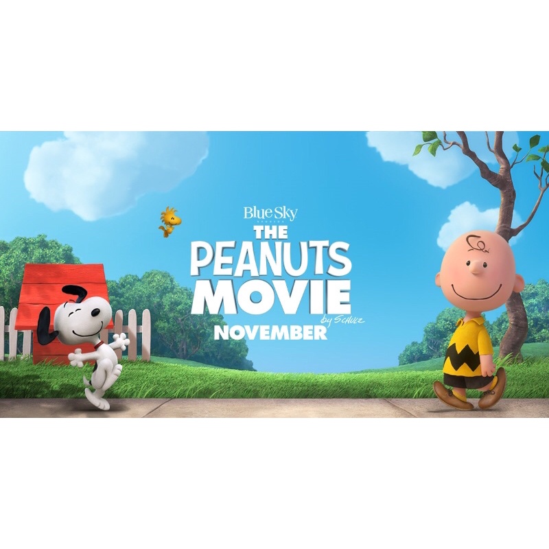 (雷諾瓦)絕版史努比雙面拼圖 The Peanuts Movie-Blue Sky/108pcs