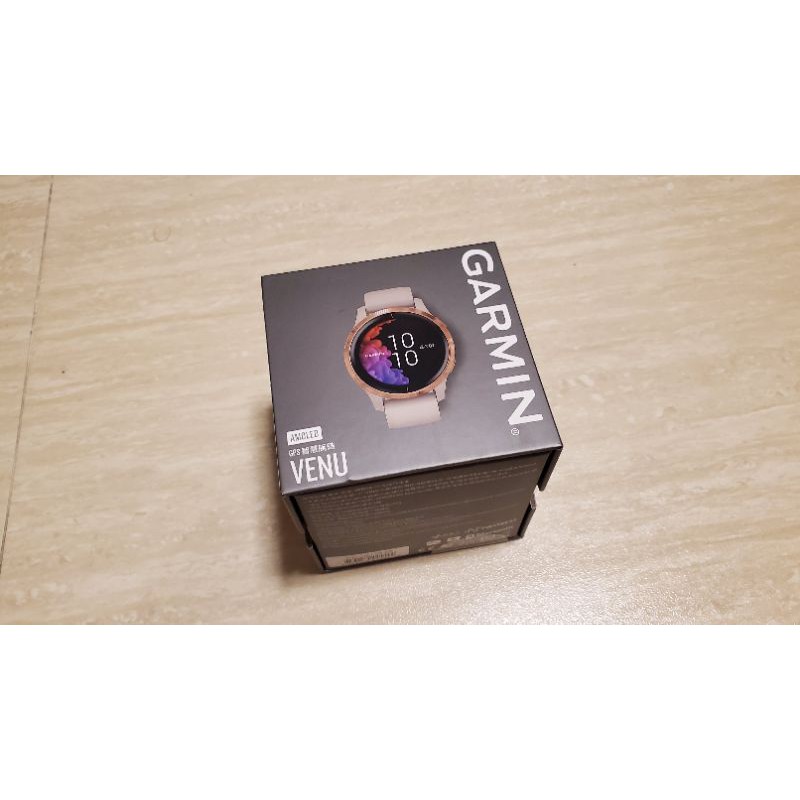 GARMIN VENU AMOLED GPS 玫瑰金 智慧腕錶