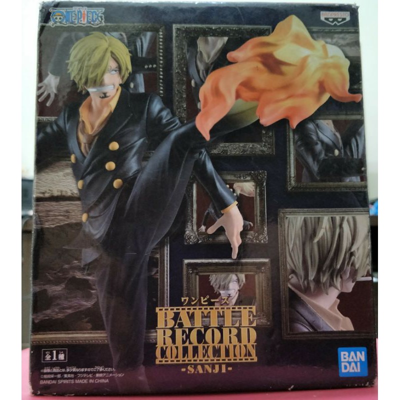 日版海賊王金証景品公仔 Battle Record Colletion SANJI 香吉士