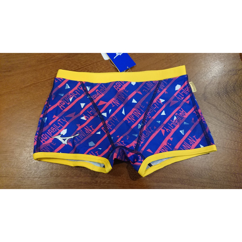 MIZUNO 男平口 泳褲