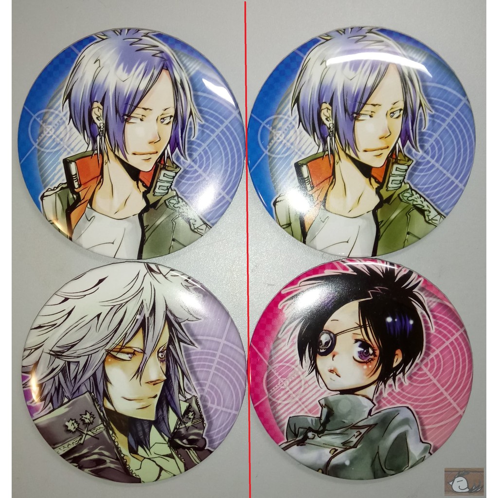 Jump50周年家庭教師家教reborn 前期徽章六道骸庫洛姆白蘭 蝦皮購物