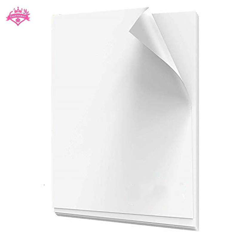 8.5"x11" Waterproof SIHL Inkjet Printable White Vinyl GLOSS 10 Sheets 