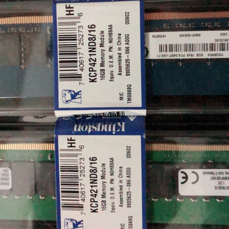 Kingstone ddr4-2133 16gb*2