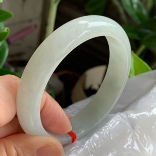 天然緬甸翡翠A貨*帶蘋果綠手鐲*無紋無裂完美鐲*