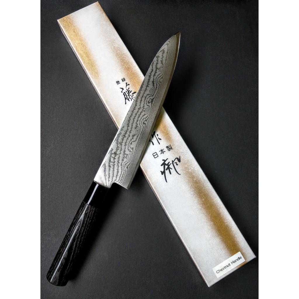 【永利刀具】- 日本 藤次郎 TOJIRO 疾風 63層 牛刀 主廚刀