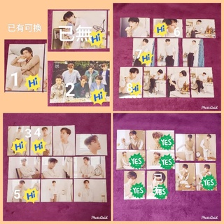 2PM 日本 官方 JYP ONLINE STORE 小卡 明信片 寫真 可交換