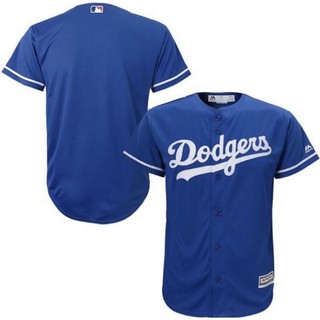 MLB 洛杉磯 道奇隊 藍色 Los Angeles Dodgers 青年版 Majestic 棒球衣 大谷翔平