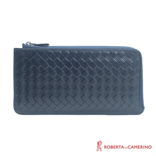 Roberta di Camerino WEBBING L型拉鍊扁 夾款 羊皮