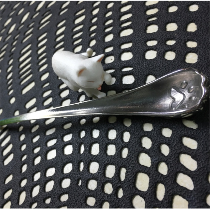 貓掌 鐵 湯匙 攪拌棒