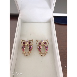 各類飾品：貓頭鷹招財粉紫鑽；貝類珍珠耳環；韓國單耳扣；轉運戒