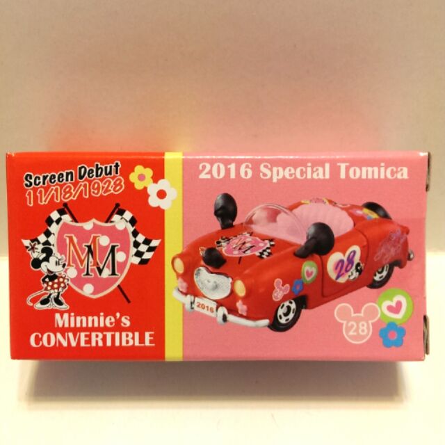 🌸 Tokyo Disney 東京迪士尼 2016 Special Tomica Minnie's米妮跑車/現貨 🌸