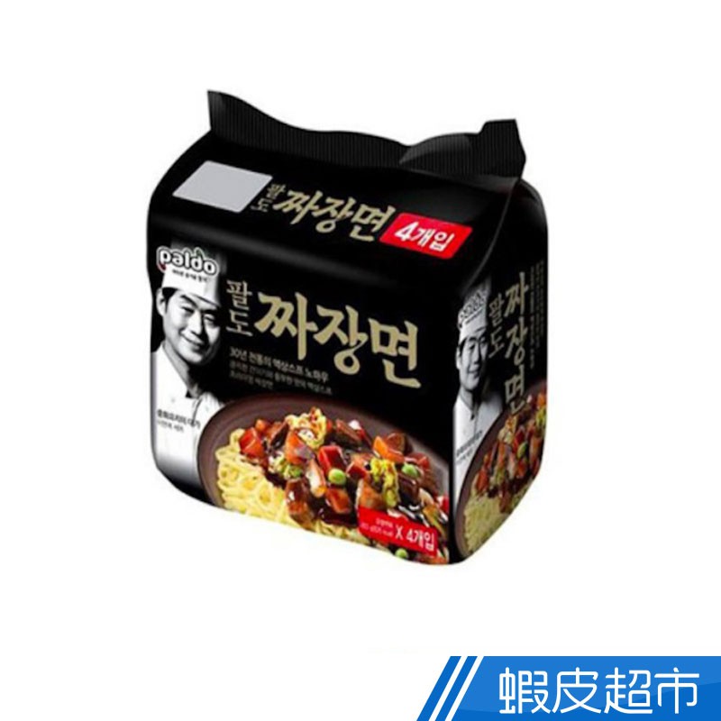 韓國Paldo八道金炸醬麵 (203gx4包/袋) 韓國泡麵 現貨 蝦皮直送