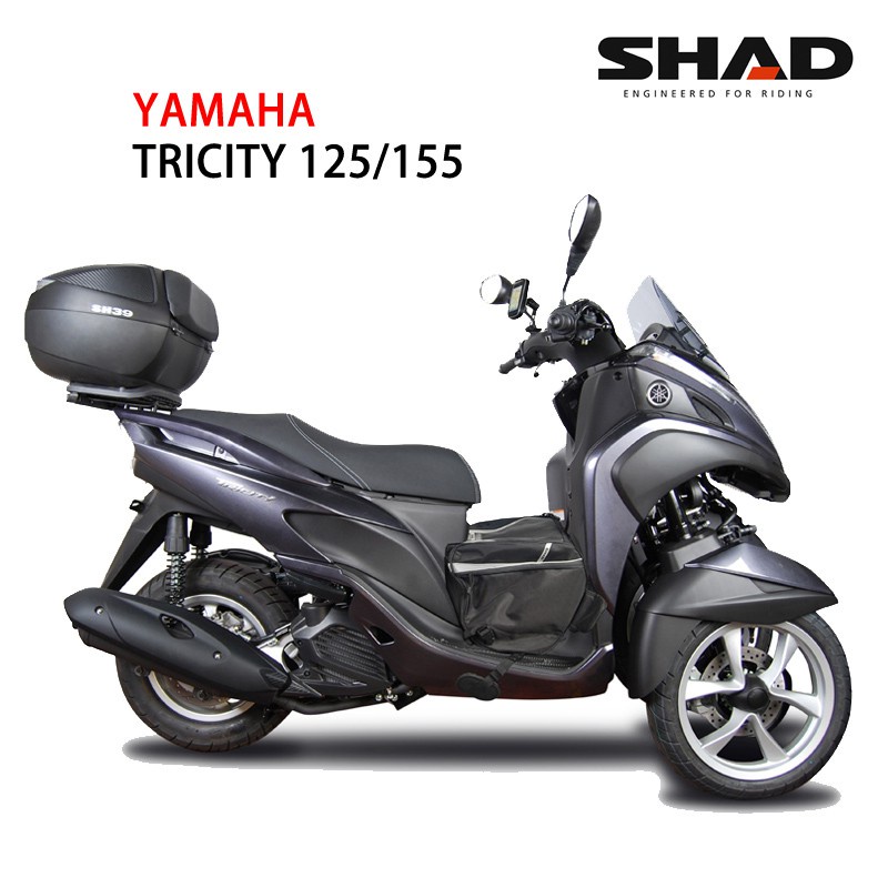 機因改造 SHAD TRICITY155 三輪車 後架 後貨架 後箱架 置物架