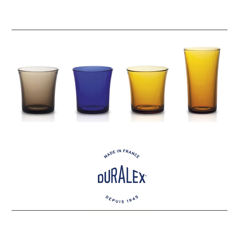 【法國Duralex 強化玻璃杯】Lys Tumbler 6入 4款/耐摔/可堆疊/耐冷熱多用途