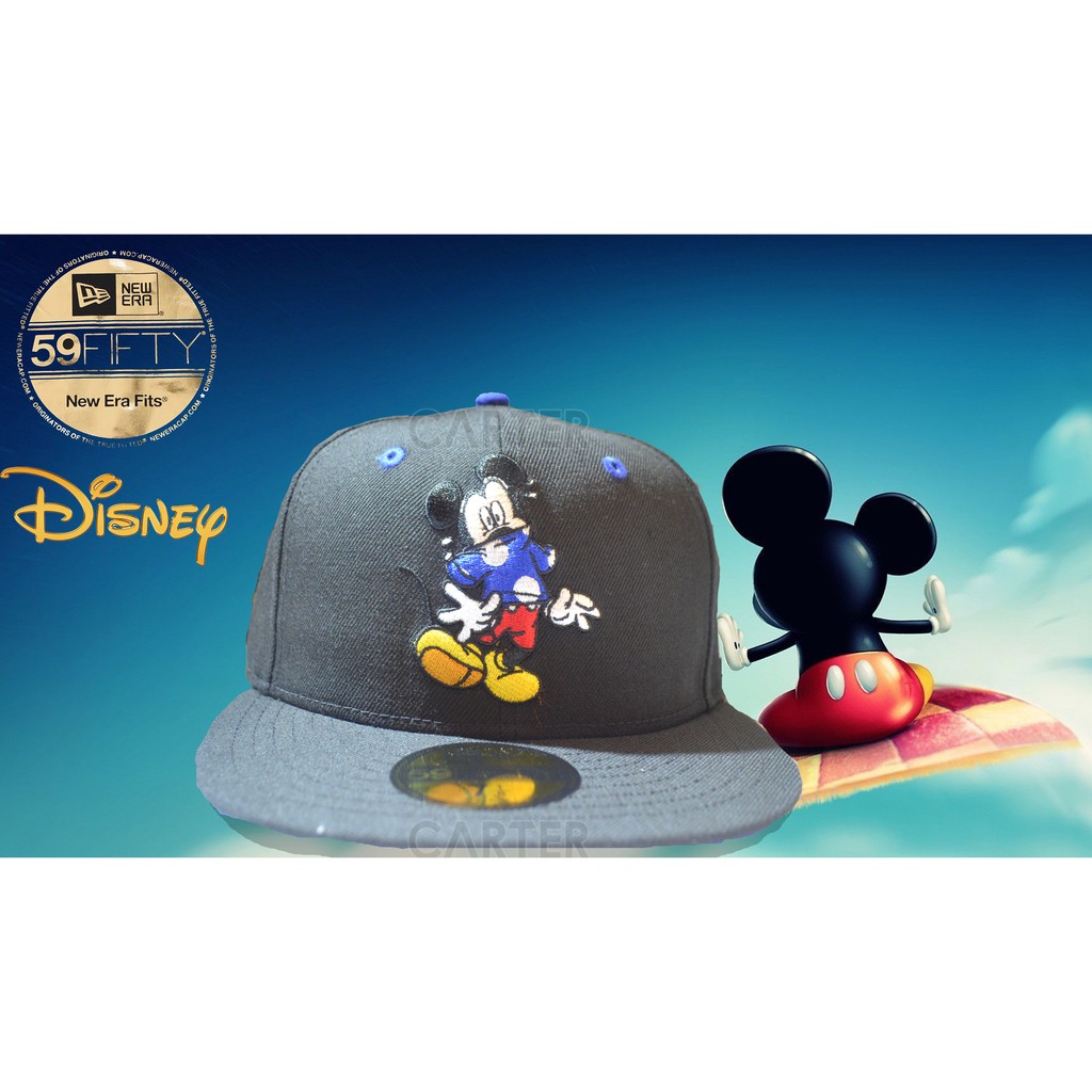 特價 6 3/4 New Era x Disney Mickey Mouse 59Fifty 迪士尼米老鼠全封尺寸帽