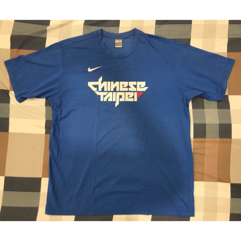 Nike Chinese Taipei 中華隊 短袖針織衫 藍