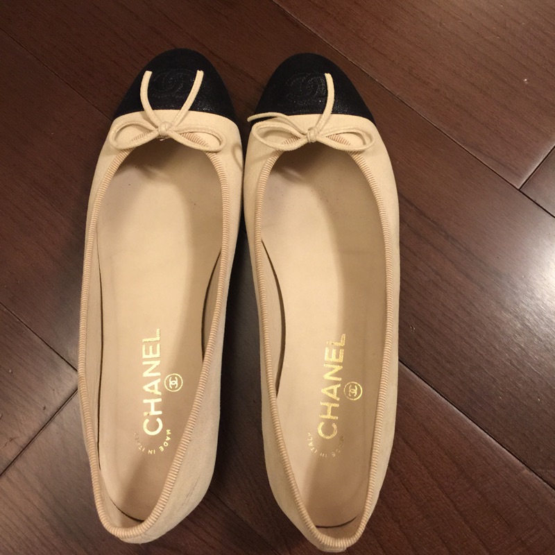Chanel 米色 娃娃鞋 39.5