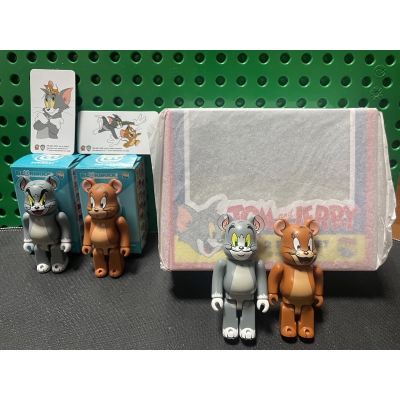 Be@rbrick 湯姆貓 傑利鼠 Tom and Jerry 100% 41代 盒裝