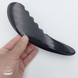 《96揪樂樂》現貨/黑牛角/牛角按摩棒/刮腿板