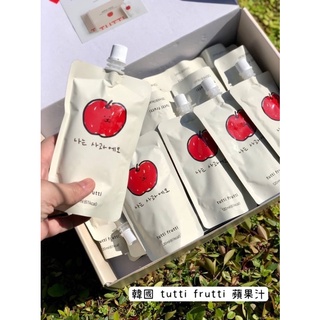 韓國tutti frutti 蘋果汁