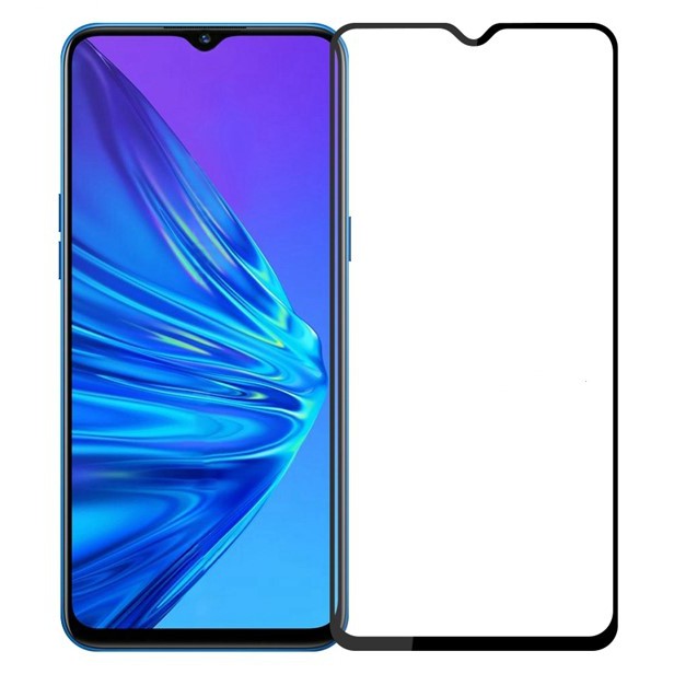 Realme5 / Realme5Pro / Realme XT 適用 全膠 高品質 滿版 9H螢幕保護貼 鋼化貼膜