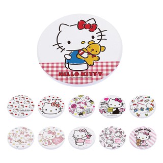 三麗鷗 Sanrio HELLO KITTY 硬式珪藻土杯墊 (2入組) 防潮 矽藻土 凱蒂貓【5ip8】KT0043