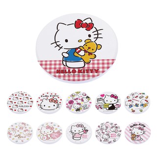 三麗鷗 Sanrio HELLO KITTY 硬式珪藻土杯墊 (2入組) 防潮 硅藻土 凱蒂貓【5ip8】KT0043